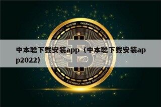 中本聪下载安装app（中本聪下载安装app2022）