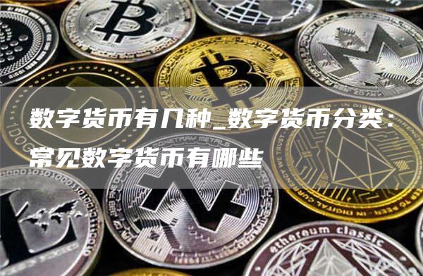 数字货币有几种_数字货币分类:常见数字货币有哪些